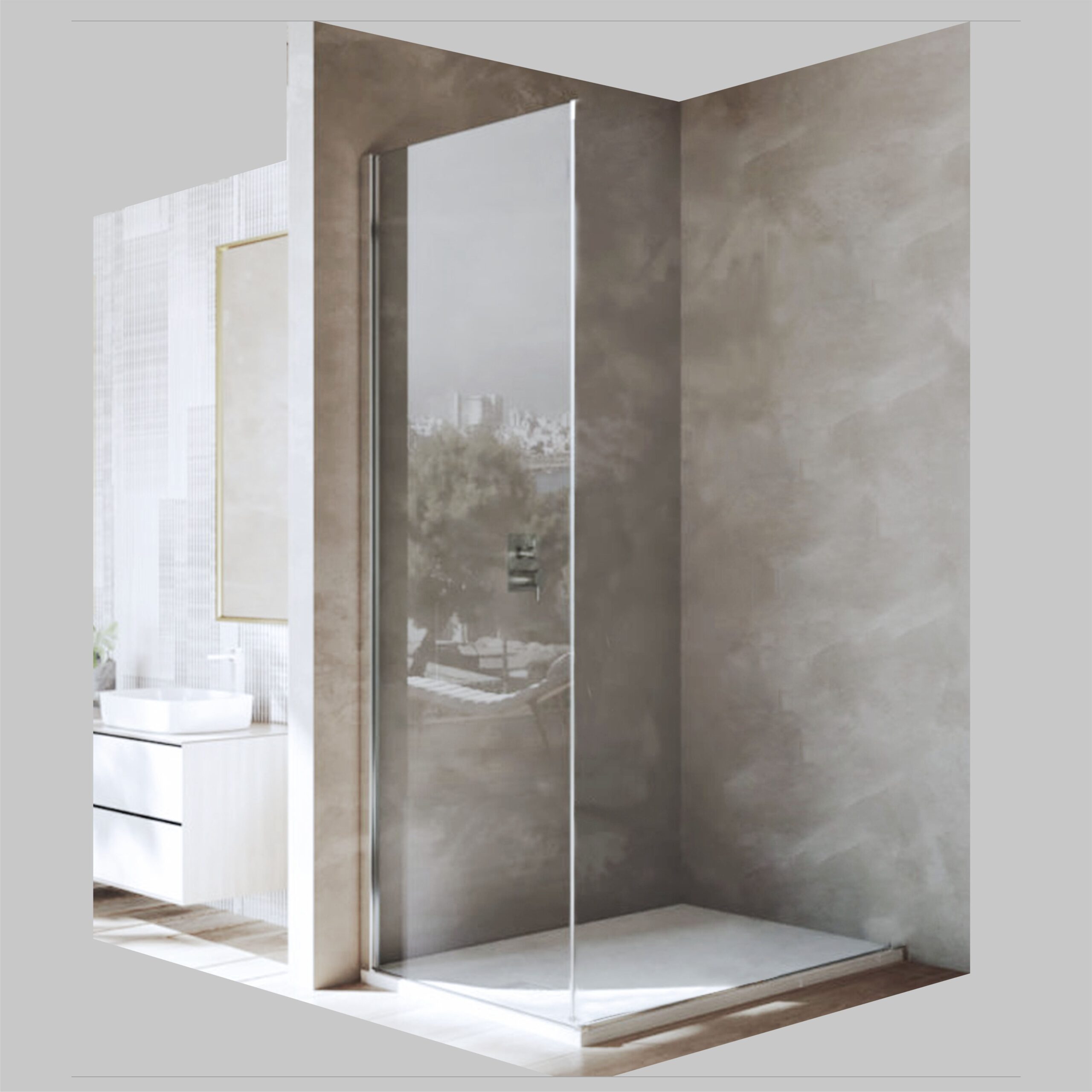 Calibre Fixed Glass Panel